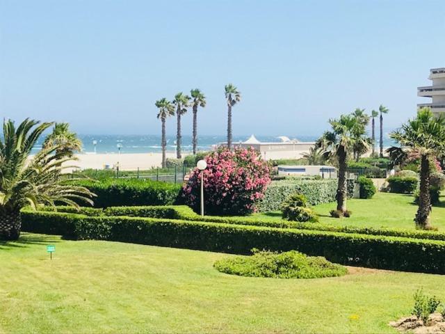 T2 Vue Mer, Plage A 50M, Avec Garage Prive. Daire Canet-en-Roussillon Dış mekan fotoğraf